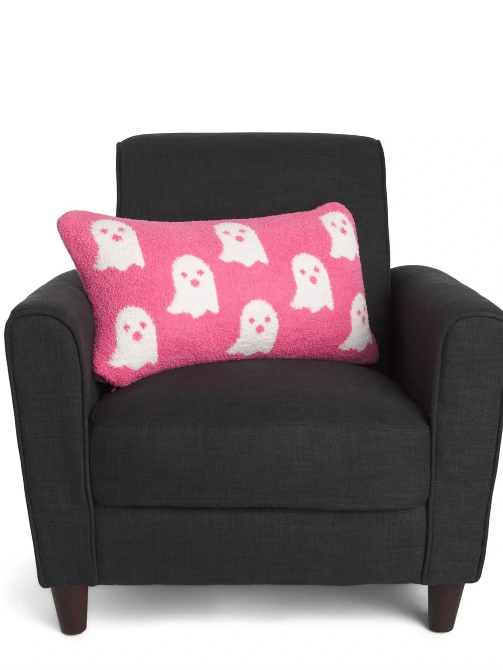 CUPCAKES & CASHMERE 2Pc. Feather Ghosts Throw & Matching Oblong Pillow